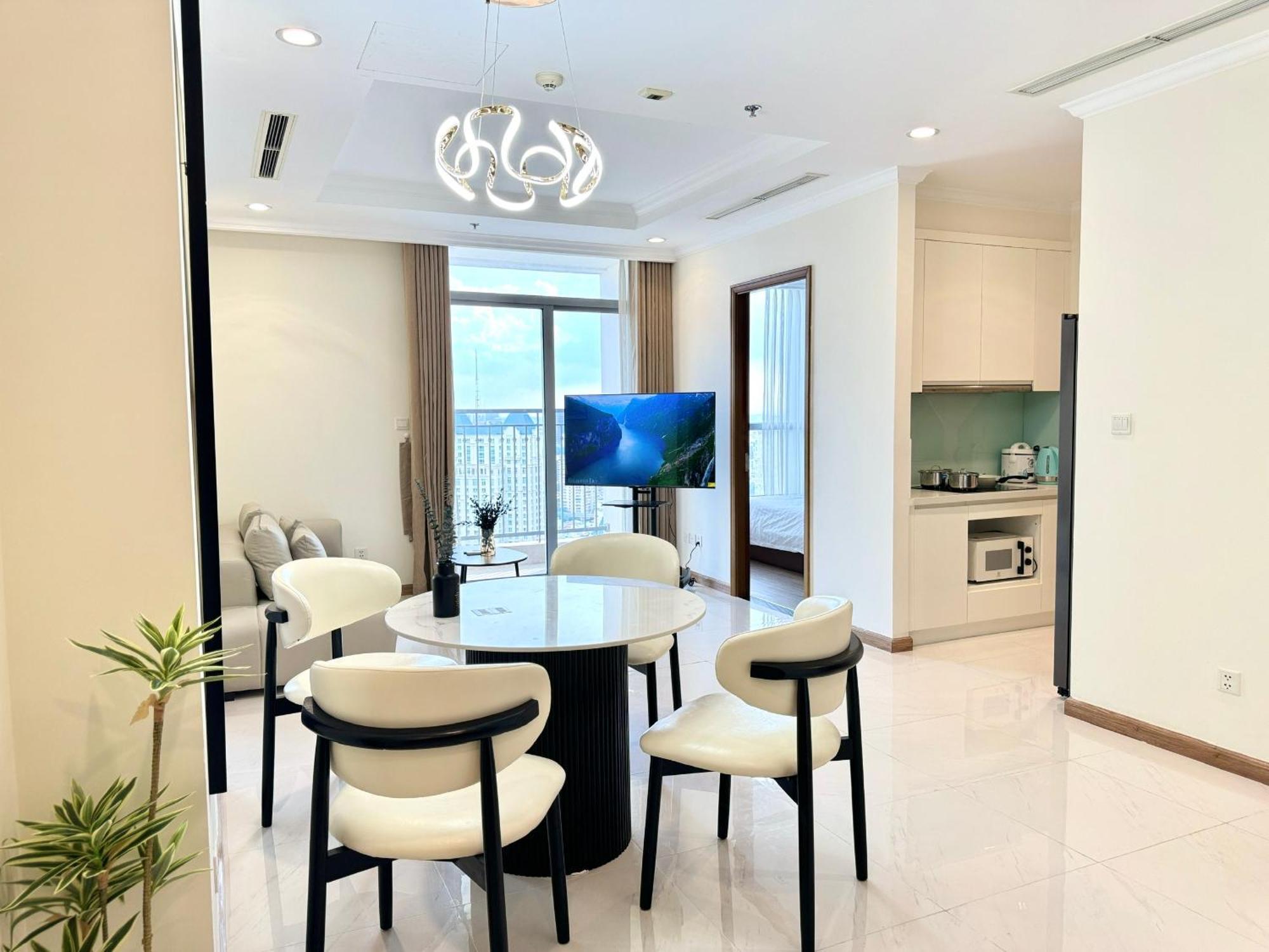 הו צ'י מין סיטי Landmark Luxury Residence - Luna Apartment מראה חיצוני תמונה