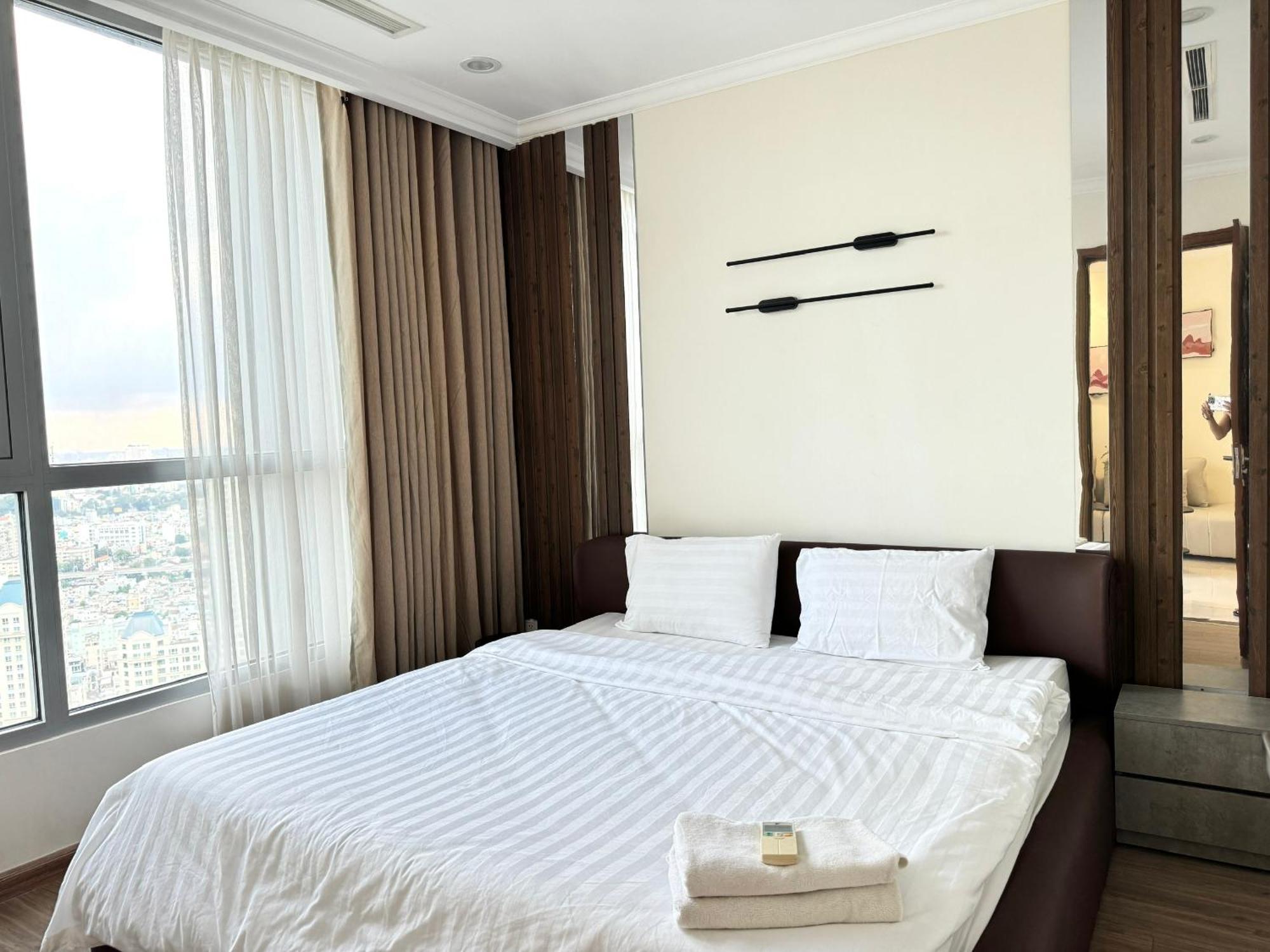 הו צ'י מין סיטי Landmark Luxury Residence - Luna Apartment מראה חיצוני תמונה