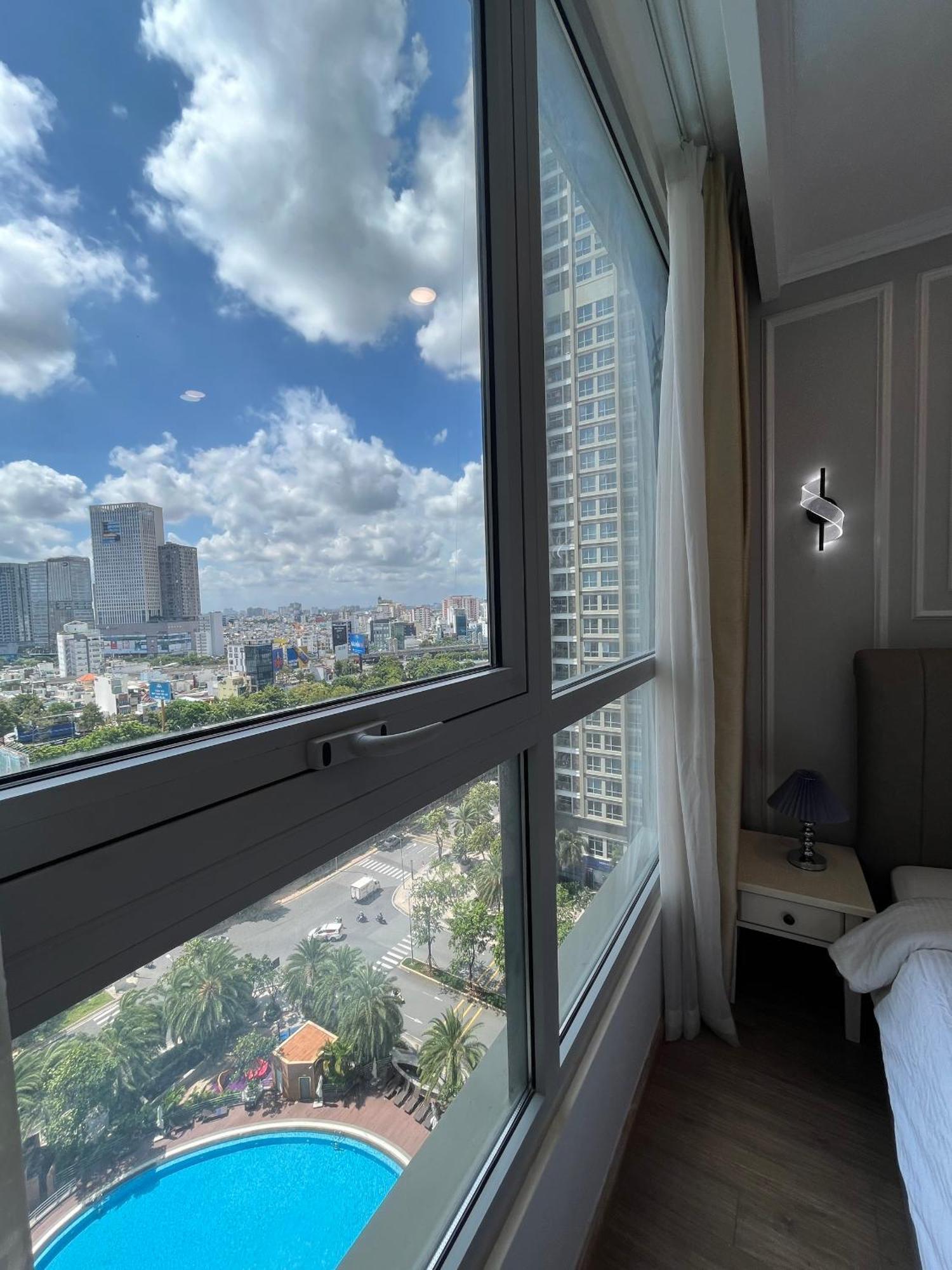 הו צ'י מין סיטי Landmark Luxury Residence - Luna Apartment מראה חיצוני תמונה