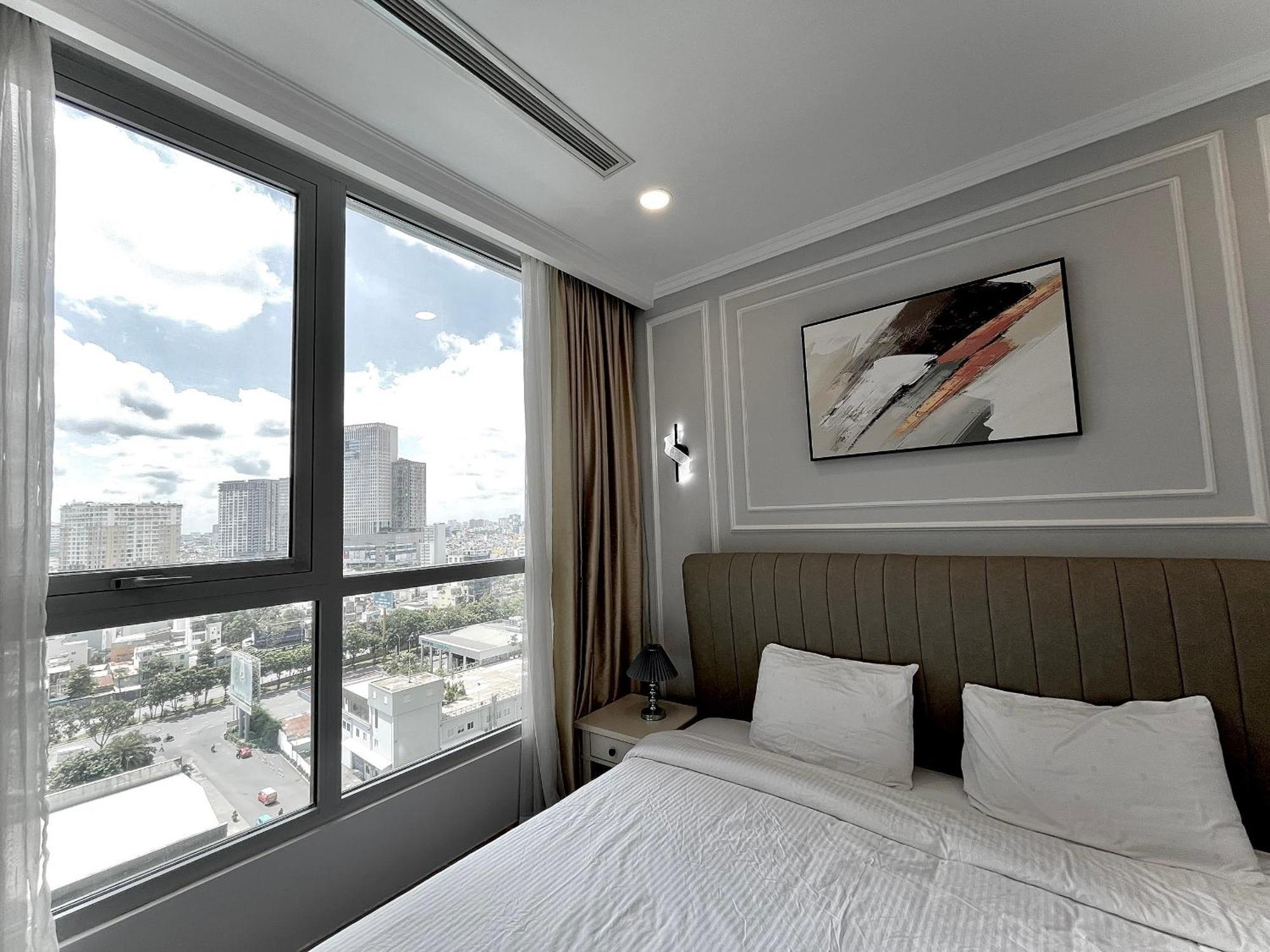 הו צ'י מין סיטי Landmark Luxury Residence - Luna Apartment מראה חיצוני תמונה